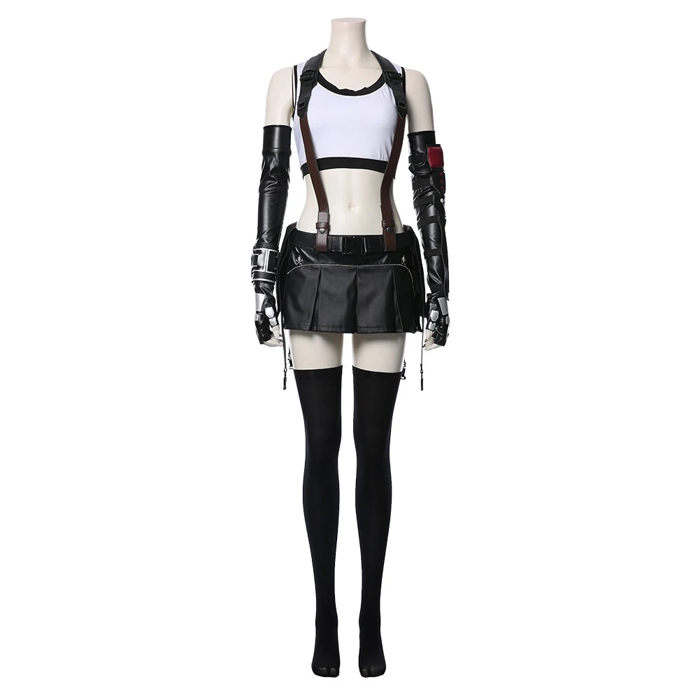 NewCosplay New Arrivals Final Fantasy VII FF7 Remake Tifa Lockhart Cosplay Costume Full Set Game Costume Outfits 4 NewCosplay New Arrivals Final Fantasy VII FF7 Remake Tifa Lockhart Cosplay Costume Full Set Game Costume Outfits