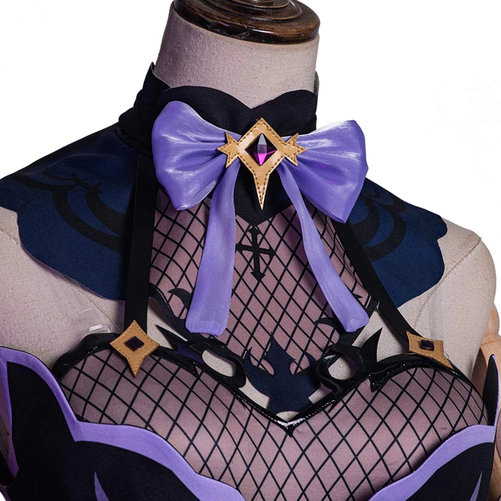 NewCosplay Game Genshin Impact Fischl Outfits Halloween Carnival Costume Cosplay Costume 7 NewCosplay Game Genshin Impact Fischl Outfits Halloween Carnival Costume Cosplay Costume