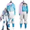 NewCosplay JoJo‘s Bizarre Adventure Part 2: Battle Tendency Caesar Anthonio Zeppeli Coat Pants Outfits Cosplay Costume