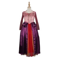 NewCosplay Hocus Pocus Sarah Sanderson Kids Children Girls Dress Halloween Carnival Suit Cosplay Costume New Arrivals