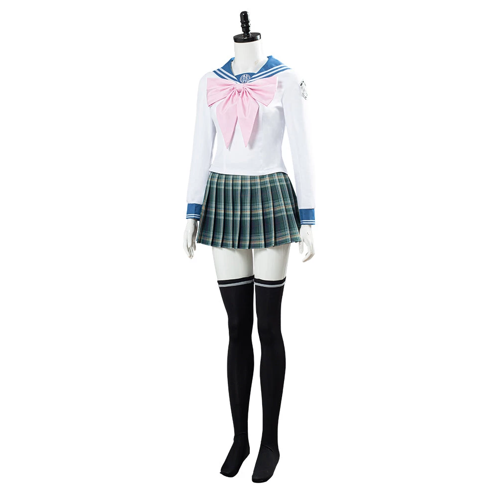 NewCosplay Danganronpa 3 SAYAKA MAIZONO Women Uniform Dress Outfit Halloween Carnival Costume Cosplay Costume New Arrivals 5 NewCosplay Danganronpa 3 SAYAKA MAIZONO Women Uniform Dress Outfit Halloween Carnival Costume Cosplay Costume New Arrivals