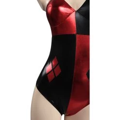 NewCosplay Harley Quinn Bunny Girl Jumpsuit Outfits Christmas Carnival Suit Cosplay Costume