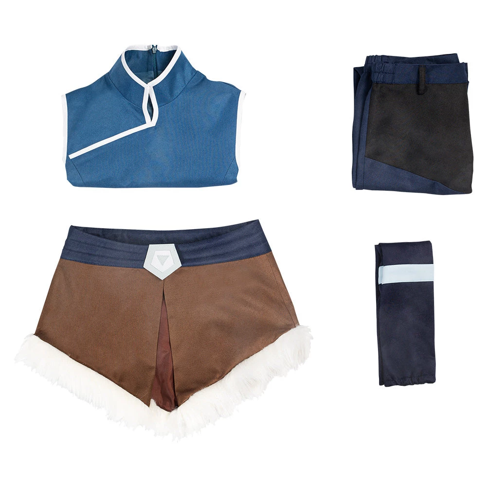 NewCosplay The Legend Of Korra Season 4 Korra Outfits Halloween Carnival Suit Cosplay Costume 11 NewCosplay The Legend Of Korra Season 4 Korra Outfits Halloween Carnival Suit Cosplay Costume