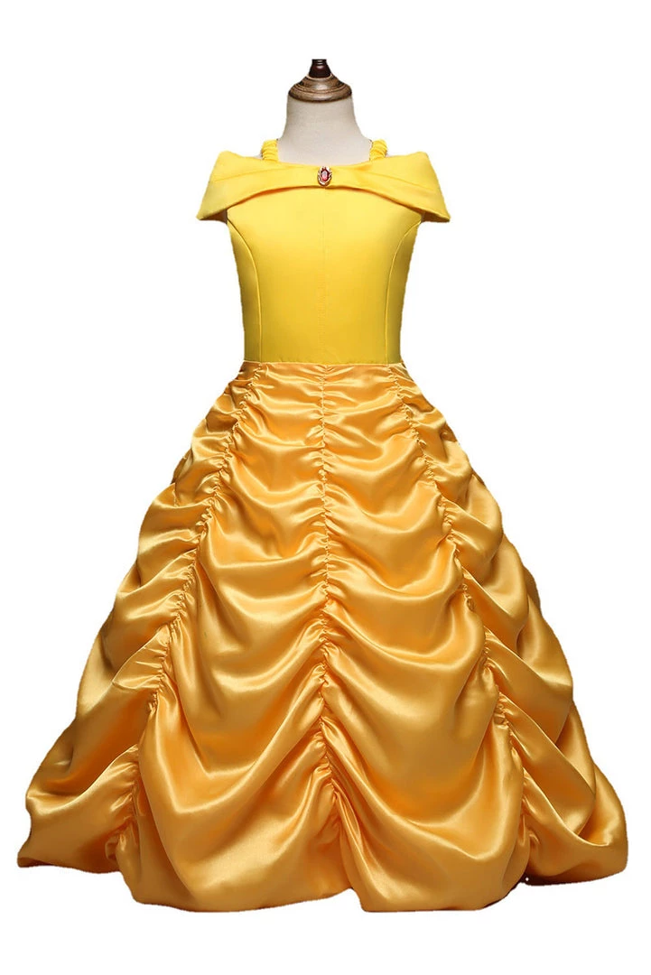 NewCosplay Beauty And The Beast Belle Outfits Halloween Carnival Suit Cosplay Costume For Kids Children New Arrivals 4 NewCosplay Beauty And The Beast Belle Outfits Halloween Carnival Suit Cosplay Costume For Kids Children New Arrivals