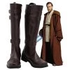 NewCosplay Star Wars Jedi Knight Obi-Wan Kenobi Boots Halloween Costumes Accessory Cosplay Shoes New Arrivals