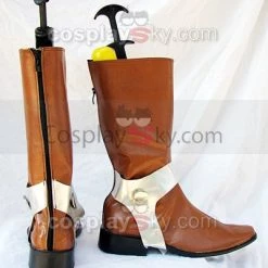 NewCosplay New Arrivals Chrono Trigger Witcher Cosplay Boots Shoes Brown