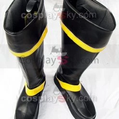 NewCosplay D.Gray-man Kanda Yuu Cosplay Boots Black