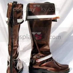 NewCosplay New Arrivals D.Gray-man Lavi Cosplay Boots Brown Shoes