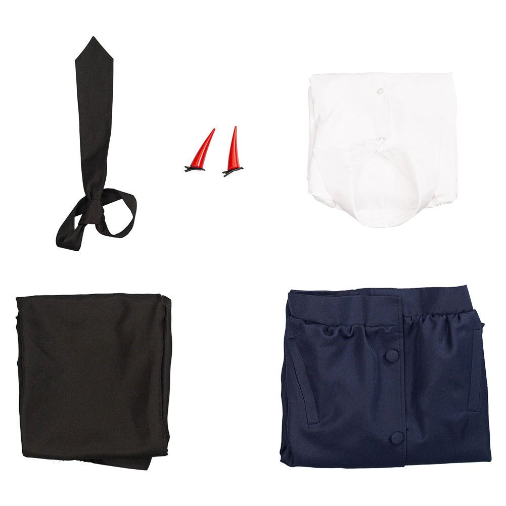 NewCosplay Chainsaw Man Power Shirt Coat Outfits Halloween Carnival Suit Cosplay Costume New Arrivals 11 NewCosplay Chainsaw Man Power Shirt Coat Outfits Halloween Carnival Suit Cosplay Costume New Arrivals