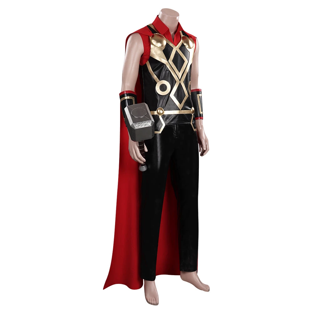 NewCosplay What If Thor Outfit Halloween Carnival Suit Cosplay Costume 7 NewCosplay What If Thor Outfit Halloween Carnival Suit Cosplay Costume
