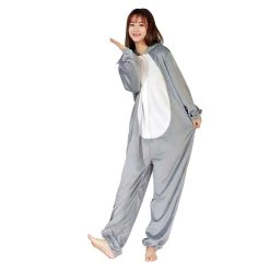 NewCosplay Demon Slayer ·Hashibira Inosuke Onesies Pajama Men Women Sleepwear Pyjamas Christmas Halloween Costume Cosplay Costume New Arrivals