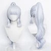 NewCosplay New Arrivals Genshin Impact Kamisato Ayaka Heat Resistant Synthetic Hair Carnival Halloween Party Props Cosplay Wig