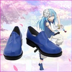 NewCosplay That Time I Got Reincarnated As A Slime Rimuru Tempest Boots Halloween Costumes Accessory Cosplay Shoes