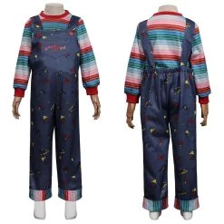 NewCosplay New Arrivals Child's Play Chucky (2021) Outfits Halloween Carnival Suit Cosplay Costume For Kids Children