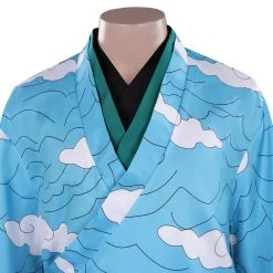 NewCosplay New Arrivals Demon Slayer Kimetsu No Yaiba : Hinokami Kepputan Urokodaki Sakonji Cosplay Costume