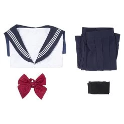 NewCosplay Summer Navy Sailor Suit Cosplay Top Skirt Outfit JK High School Uniform Class Uniform Students Clothing