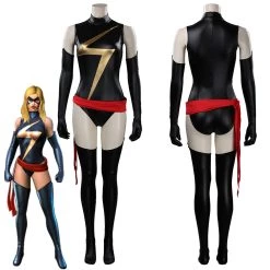 NewCosplay New Arrivals Ms. Marvel Jumpsuit Outfits Halloween Carnival Suit Cosplay Costume