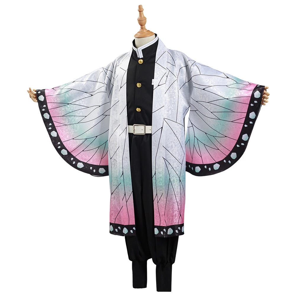 NewCosplay New Arrivals Demon Slayer: Kimetsu No Yaiba Kochou Shinobu Kids Cloak Coat Halloween Carnival Suit Cosplay Costume 5 NewCosplay New Arrivals Demon Slayer: Kimetsu No Yaiba Kochou Shinobu Kids Cloak Coat Halloween Carnival Suit Cosplay Costume