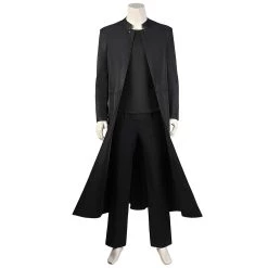 NewCosplay The Matrix: Resurrections Neo Coat Pants Outfits Halloween Carnival Suit Cosplay Costume New Arrivals
