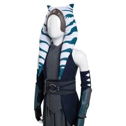 NewCosplay Star Wars Ahsoka Tano Kids Children Outfits Halloween Carnival Suit Cosplay Costume New Arrivals