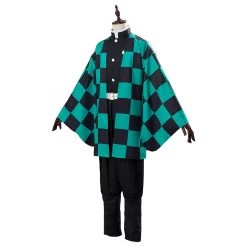 NewCosplay Demon Slayer: Kimetsu No Yaiba Kamado Tanjirou Oufit Cosplay Costume 14 NewCosplay Demon Slayer: Kimetsu No Yaiba Kamado Tanjirou Oufit Cosplay Costume
