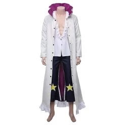 NewCosplay One Piece：Pirate Warriors 4 Cavendish Halloween Carnival Costume Cosplay Costume