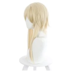 NewCosplay New Arrivals Game Genshin Impact Lumine Heat Resistant Synthetic Hair Carnival Halloween Party Props Cosplay Wig