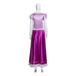NewCosplay Tangled Rapunzel Dress Outfits Halloween Carnival Suit Cosplay Costume