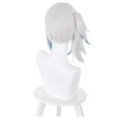 NewCosplay New Arrivals Hololive English VTuber Gawr Gura Heat Resistant Synthetic Hair Carnival Halloween Party Props Cosplay Wig