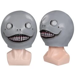 NewCosplay NieR Replicant Masquerade Halloween Party Costume Props Latex Masks Cosplay Helmet