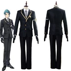 NewCosplay Twisted-Wonderland Azul/Floyd/Jade Uniform Outfit Halloween Carnival Costume Cosplay Costume