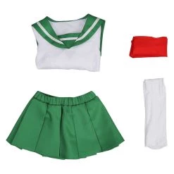 NewCosplay Inuyasha Higurashi Kagome Costume For Kids Children Christmas Cosplay Costume New Arrivals
