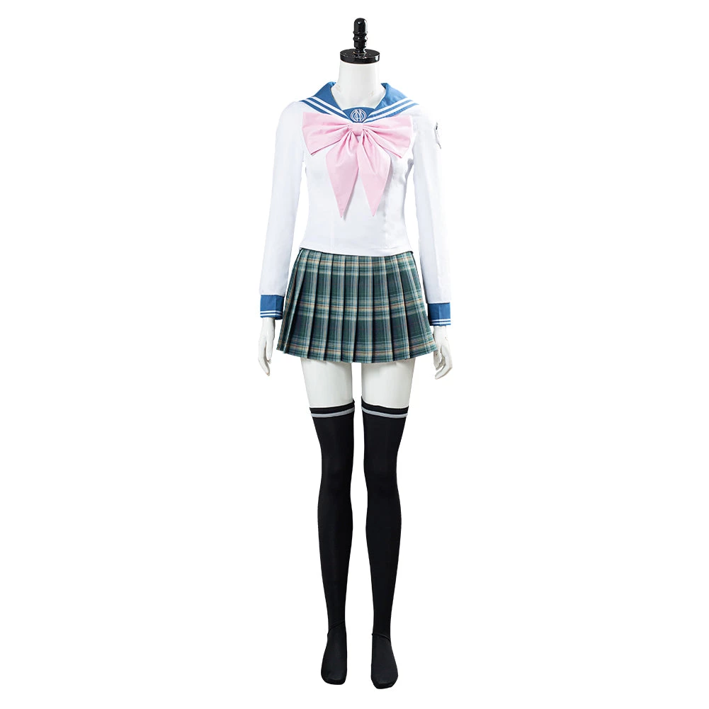 NewCosplay Danganronpa 3 SAYAKA MAIZONO Women Uniform Dress Outfit Halloween Carnival Costume Cosplay Costume New Arrivals 4 NewCosplay Danganronpa 3 SAYAKA MAIZONO Women Uniform Dress Outfit Halloween Carnival Costume Cosplay Costume New Arrivals