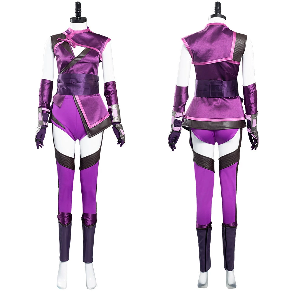 NewCosplay Mortal Kombat 11-Mileena Halloween Carnival Suit Cosplay Costume 3 NewCosplay Mortal Kombat 11-Mileena Halloween Carnival Suit Cosplay Costume