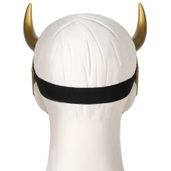 NewCosplay Loki TV Loki PVC Headwear Headband Helmet Halloween Party Costume Props Cosplay Accessories