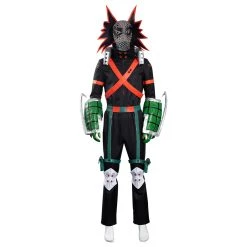 NewCosplay My Hero Academia S5 Bakugou Katsuki Battle Outfits Halloween Carnival Suit Cosplay Costume New Arrivals