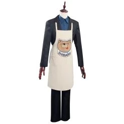 NewCosplay The Way Of The Household Husband Tatsu Shirt Pants Apron Outfits Halloween Carnival Suit Cosplay Costume