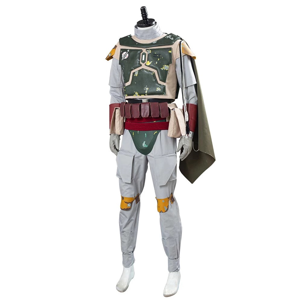 NewCosplay Star Wars The Book Of Boba Fett Halloween Carnival Suit Cosplay Costume New Arrivals 5 NewCosplay Star Wars The Book Of Boba Fett Halloween Carnival Suit Cosplay Costume New Arrivals