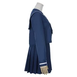 NewCosplay Houkago Teibou Nisshi/Diary Of Our Days At The Breakwater Hina Tsurugi JK Uniform Sailor Suit Cosplay Costume