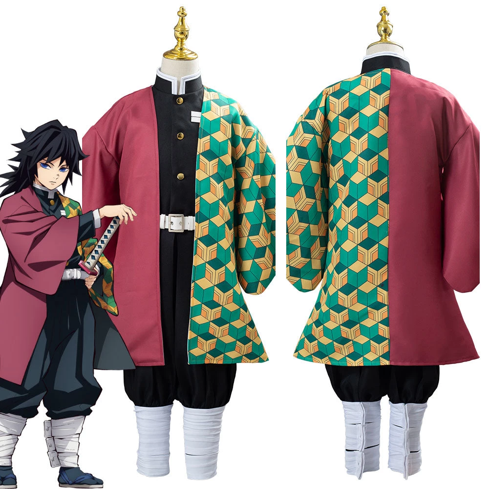 NewCosplay Kids Children Demon Slayer Kimetsu No Yaiba Tomioka Giyuu Uniform Outfit Anime Cosplay Costume New Arrivals 3 NewCosplay Kids Children Demon Slayer Kimetsu No Yaiba Tomioka Giyuu Uniform Outfit Anime Cosplay Costume New Arrivals