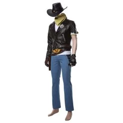 NewCosplay Overwatch Jesse Mccree Mens Costume Halloween 2021 Cosplay Costume New Arrivals 15 NewCosplay Overwatch Jesse Mccree Mens Costume Halloween 2021 Cosplay Costume New Arrivals