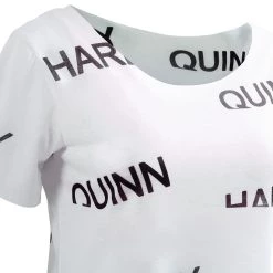 NewCosplay Birds Of Prey Harley Quinn Top Women Summer T-shirt Cosplay Costume New Arrivals 19 NewCosplay Birds Of Prey Harley Quinn Top Women Summer T-shirt Cosplay Costume New Arrivals