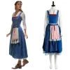 NewCosplay New Arrivals Beauty And The Beast 2017 Film Belle Emma Watson Maid Dress Cosplay Costume