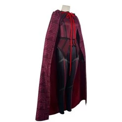 NewCosplay Wanda Vision Scarlet Witch Halloween Carnival Suit Cosplay Costume