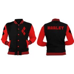 NewCosplay New Arrivals Suicide Squad Harley Quinn Hoodie Jacket Coat Cosplay Costume