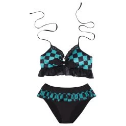 NewCosplay Anime Demon Slayer Kamado Tanjirou Swimwear Outfits Halloween Carnival Suit Cosplay Costume 25 NewCosplay Anime Demon Slayer Kamado Tanjirou Swimwear Outfits Halloween Carnival Suit Cosplay Costume