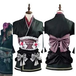 NewCosplay Final Fantasy VII:7 Remake The Honeybee Inn Tifa Lockhart Exotic Kimono Gown Dress Cosplay Costume New Arrivals