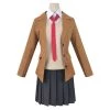 NewCosplay New Arrivals Anime Seishun Buta Yarou Series Sakurajima Mai School Uniform Skirt Outfit Cosplay Costume