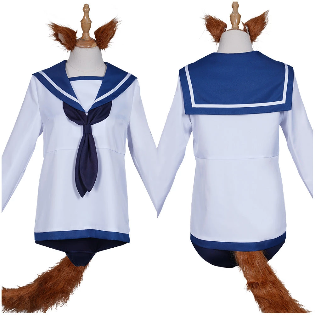 NewCosplay New Arrivals Strike Witches Miyafuji Yoshika Sailor Suit Dress Swimwear Outfits Halloween Carnival Suit Cosplay Costume 14 NewCosplay New Arrivals Strike Witches Miyafuji Yoshika Sailor Suit Dress Swimwear Outfits Halloween Carnival Suit Cosplay Costume