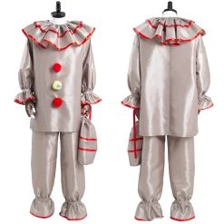 NewCosplay New Arrivals IT Pennywise The Dancing Clown Horror Movie Halloween Carnival Suit Cosplay Costume